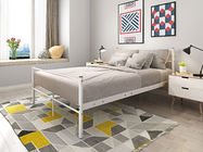 Bedroom Furniture Metal Double Bed Customizable Size Modern Designs